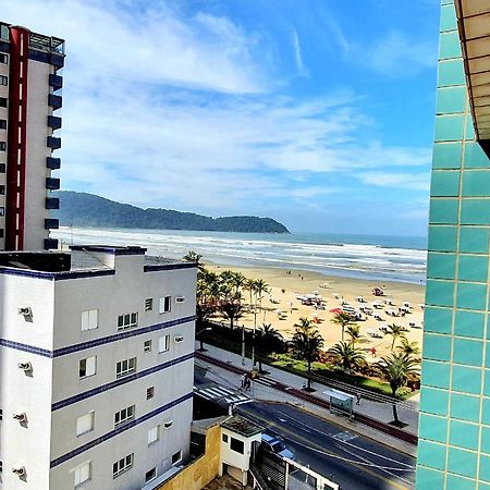 Апартаменты Apartamento Kit Praia Grande Na Guilhermina Frente Mar Экстерьер фото