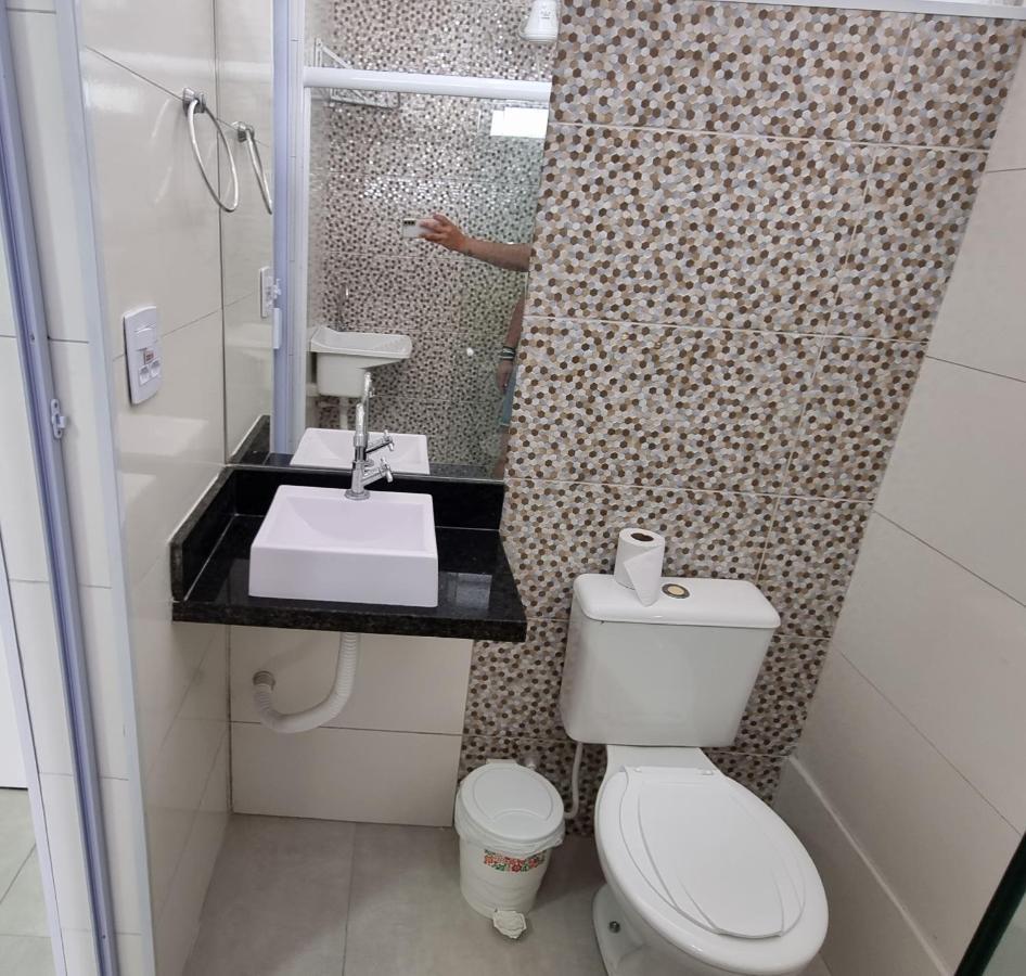 Апартаменты Apartamento Kit Praia Grande Na Guilhermina Frente Mar Экстерьер фото